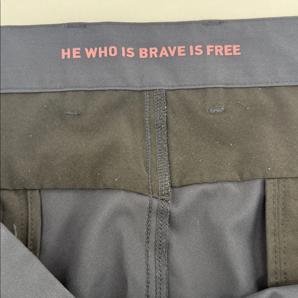 Marcus Pierce Pants Mens 39 x 30 Navy Blue Renegade Performance Casual - Picture 5 of 9